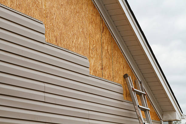 Professional Siding Installation technician working in Balm, FL